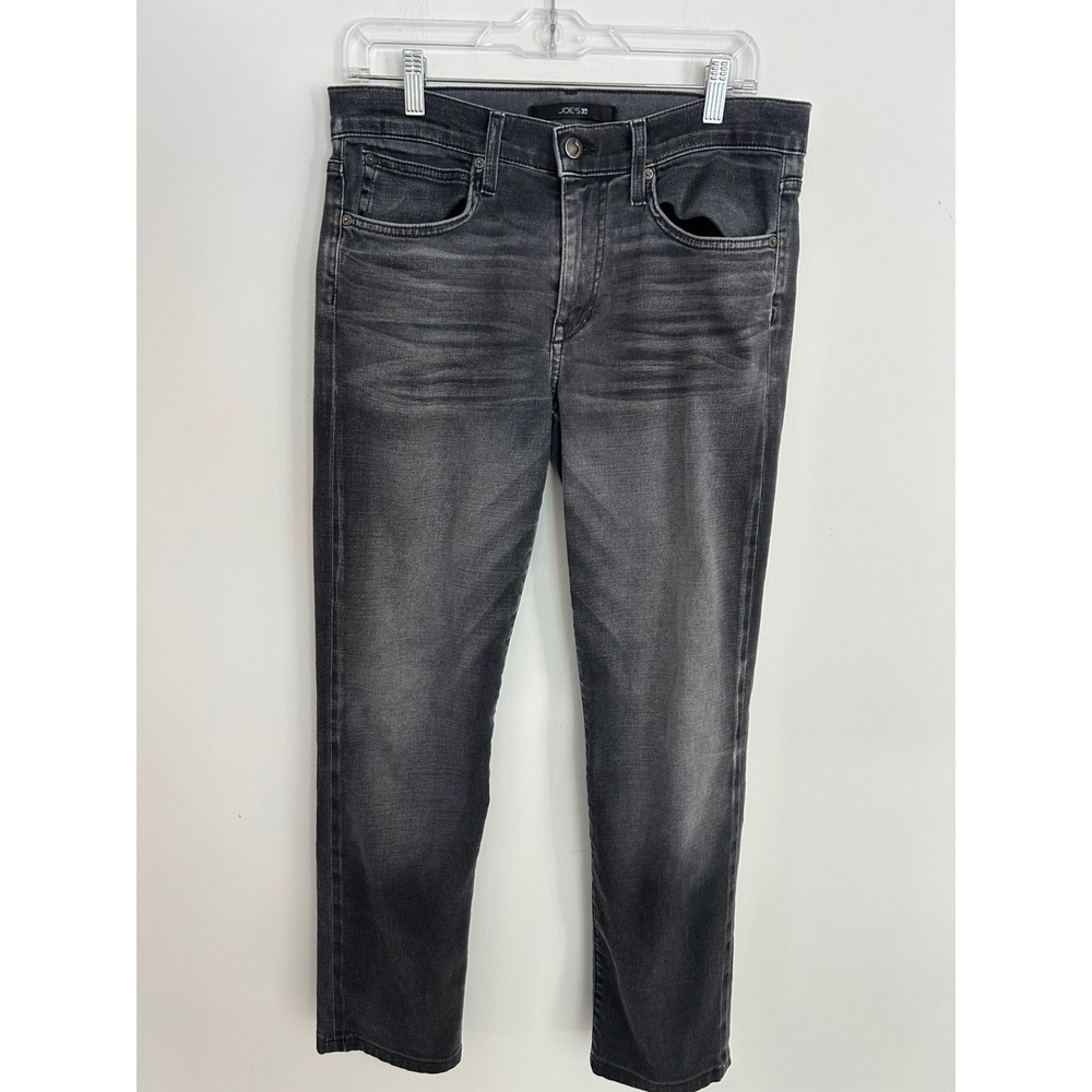 Joes Jeans The Brixton Straight Narrow Gray Faded Denim Mens W31 Made in USA